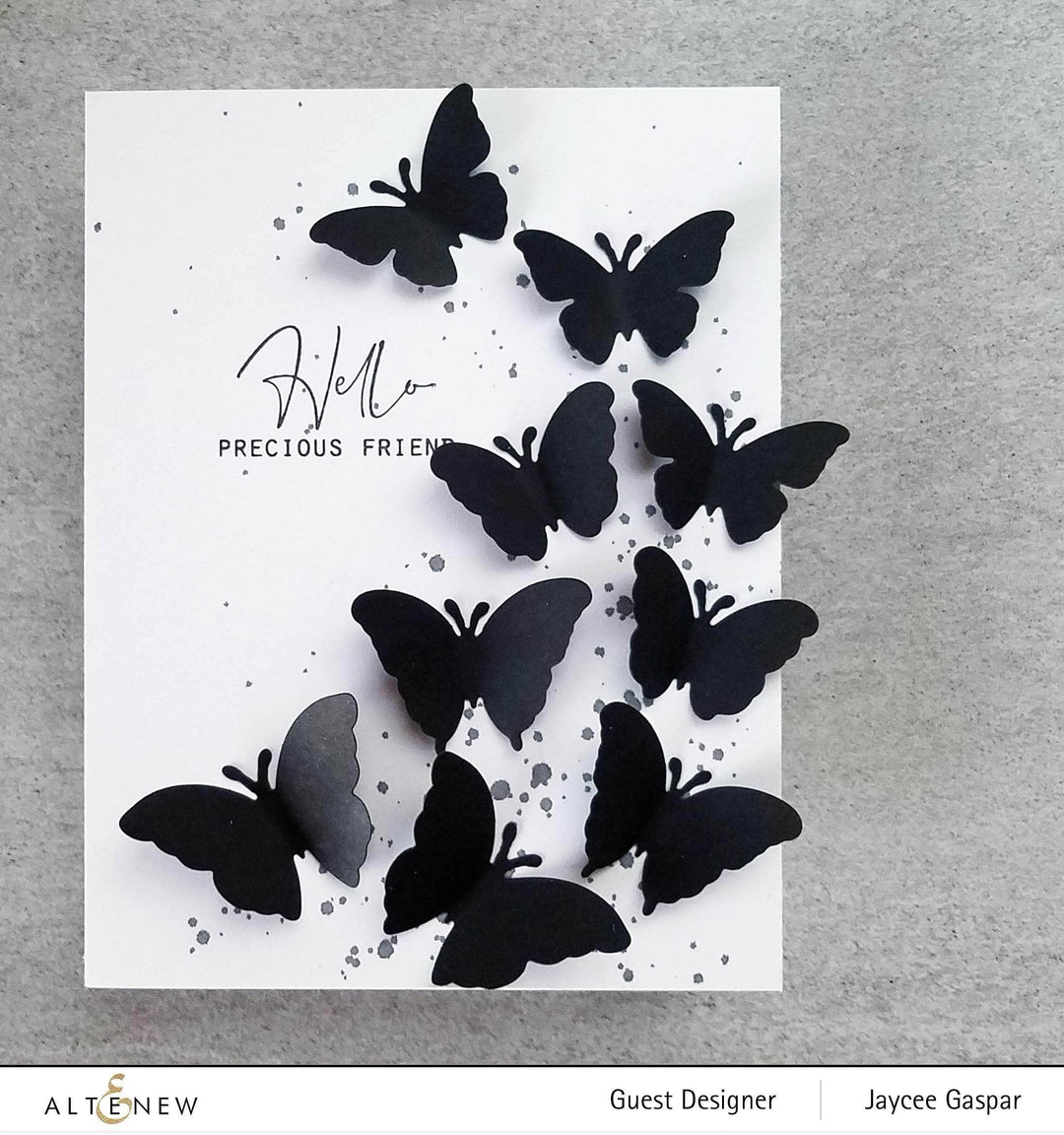 Part A-Glitz Art Craft Co.,LTD Dies Mix & Match Mariposa Die Set