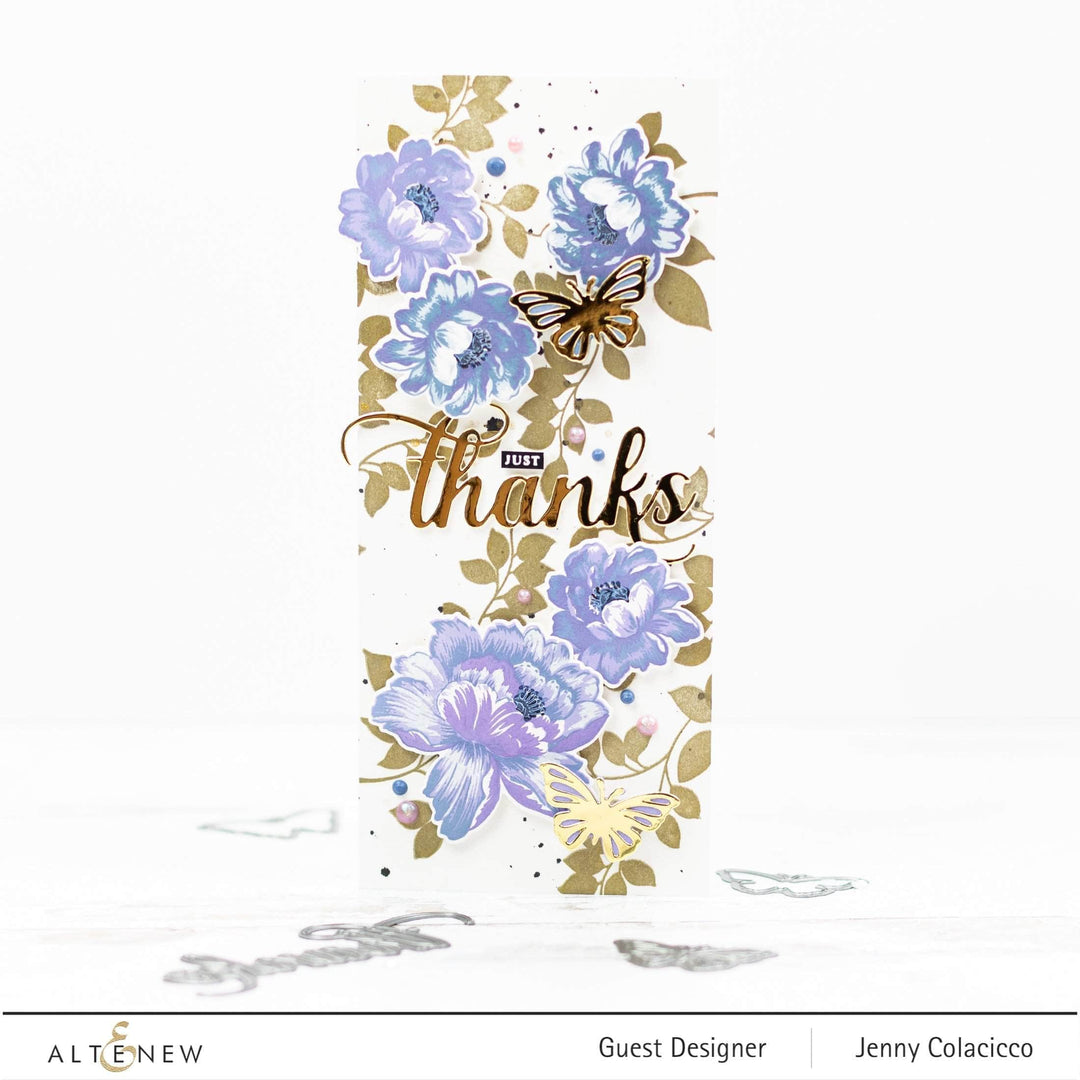 Part A-Glitz Art Craft Co.,LTD Dies Mix & Match Mariposa Die Set