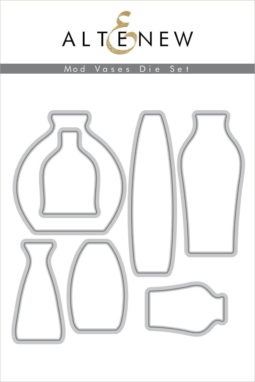 Part A-Glitz Art Craft Co.,LTD Dies Mod Vases Die Set