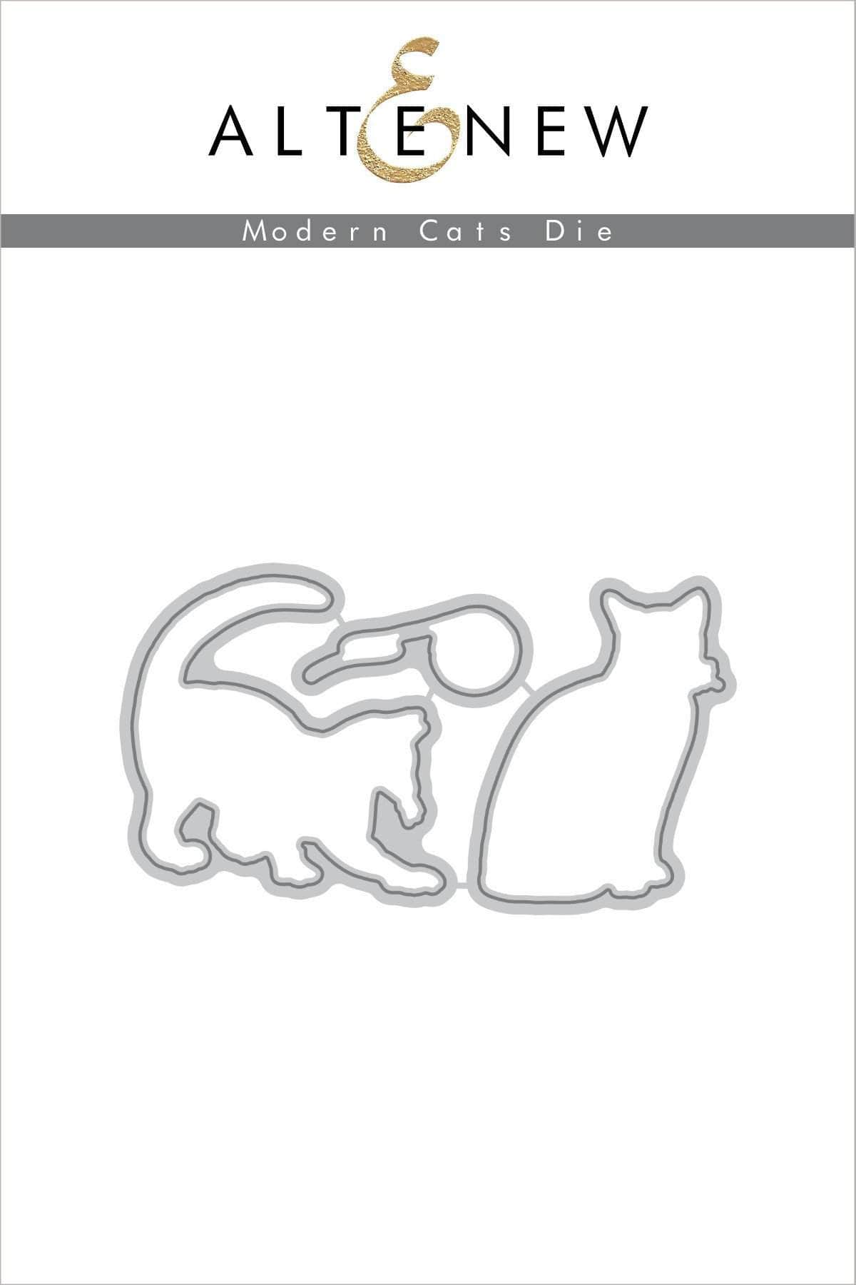 Part A-Glitz Art Craft Co.,LTD Dies Modern Cats Die Set