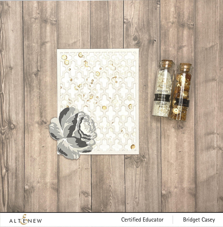 Part A-Glitz Art Craft Co.,LTD Dies Moroccan Lattice Cover Die