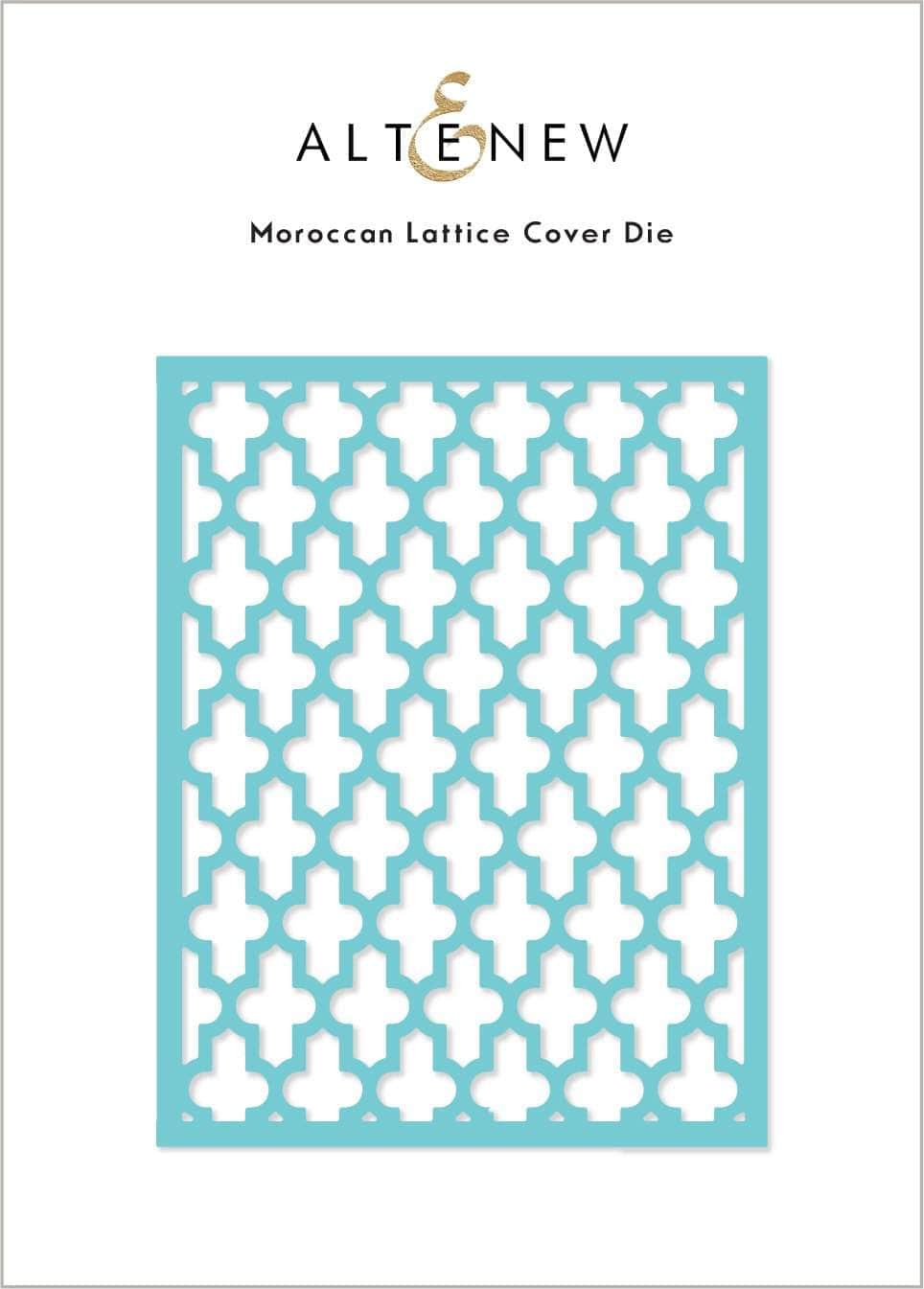Part A-Glitz Art Craft Co.,LTD Dies Moroccan Lattice Cover Die