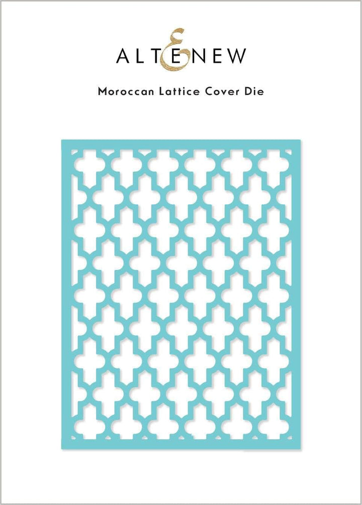 Part A-Glitz Art Craft Co.,LTD Dies Moroccan Lattice Cover Die