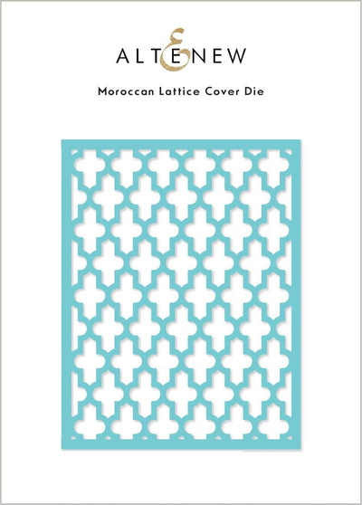 Part A-Glitz Art Craft Co.,LTD Dies Moroccan Lattice Cover Die