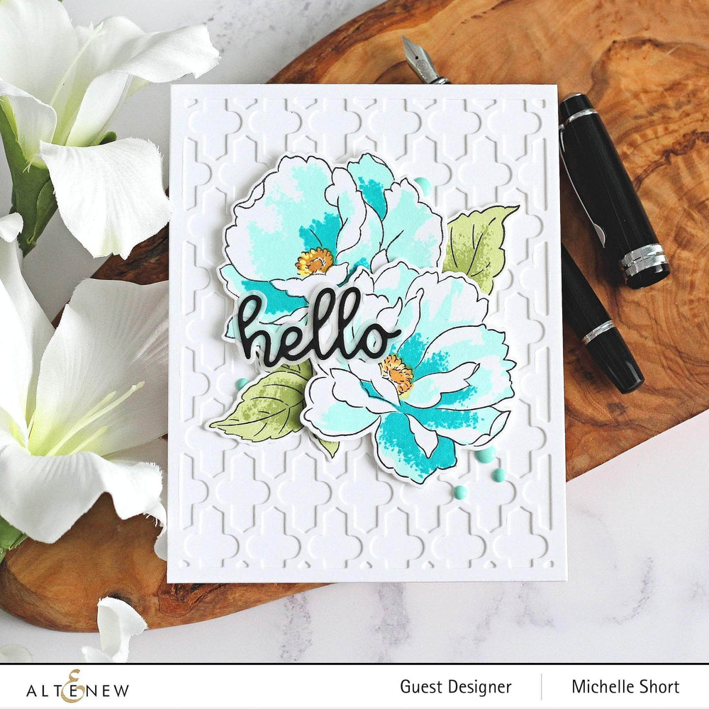 Part A-Glitz Art Craft Co.,LTD Dies Moroccan Lattice Cover Die