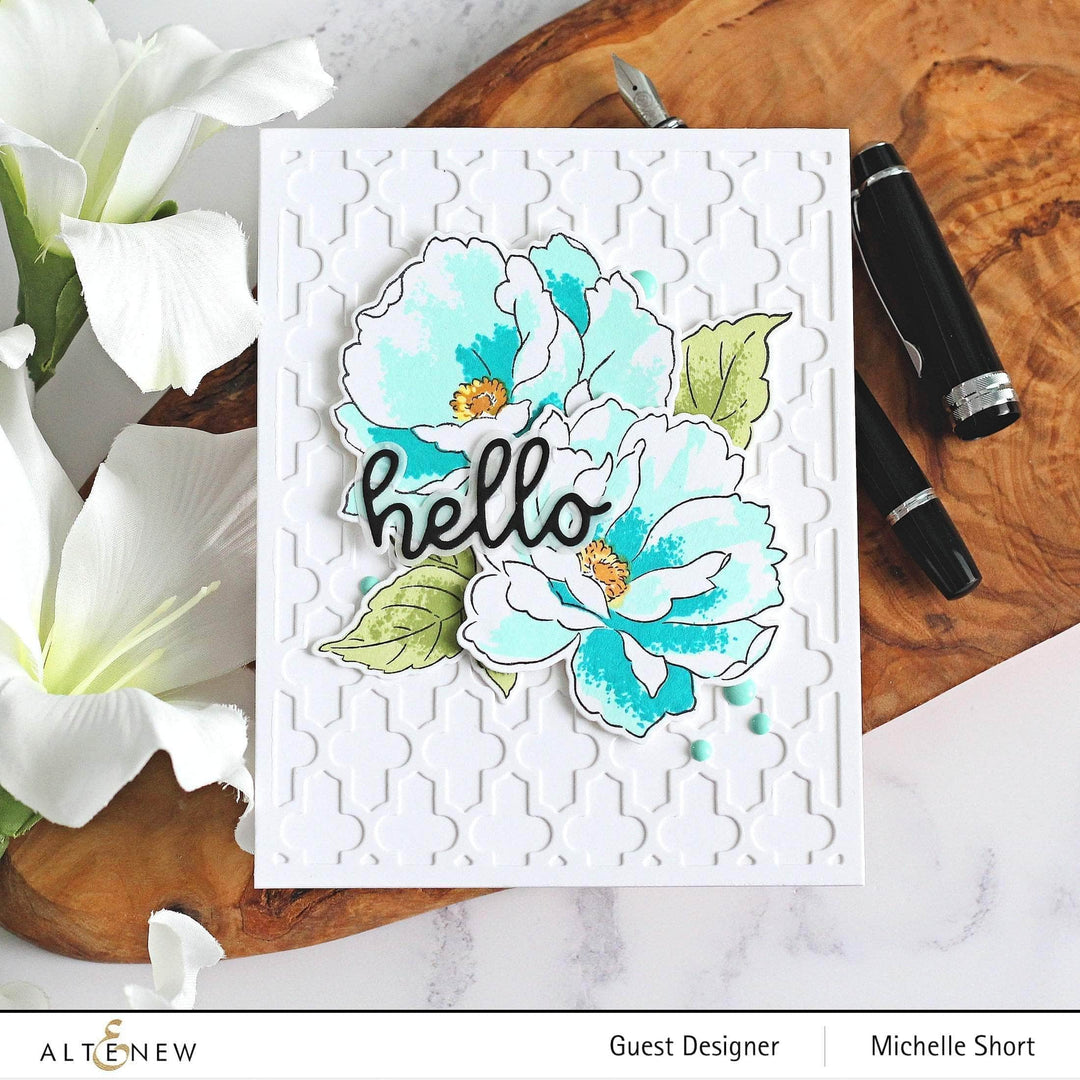 Part A-Glitz Art Craft Co.,LTD Dies Moroccan Lattice Cover Die