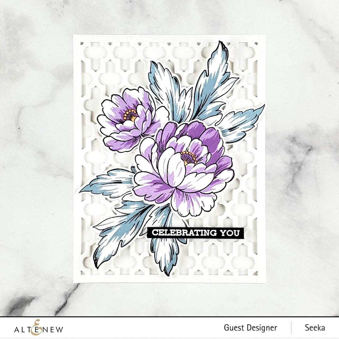 Part A-Glitz Art Craft Co.,LTD Dies Moroccan Lattice Cover Die