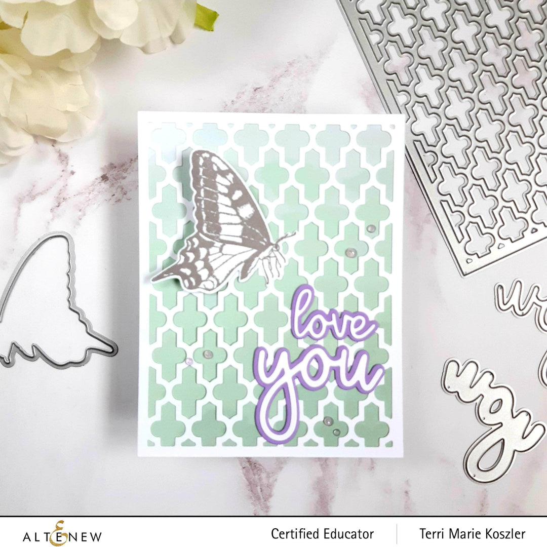 Part A-Glitz Art Craft Co.,LTD Dies Moroccan Lattice Cover Die