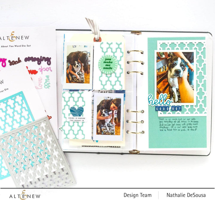 Part A-Glitz Art Craft Co.,LTD Dies Moroccan Lattice Cover Die