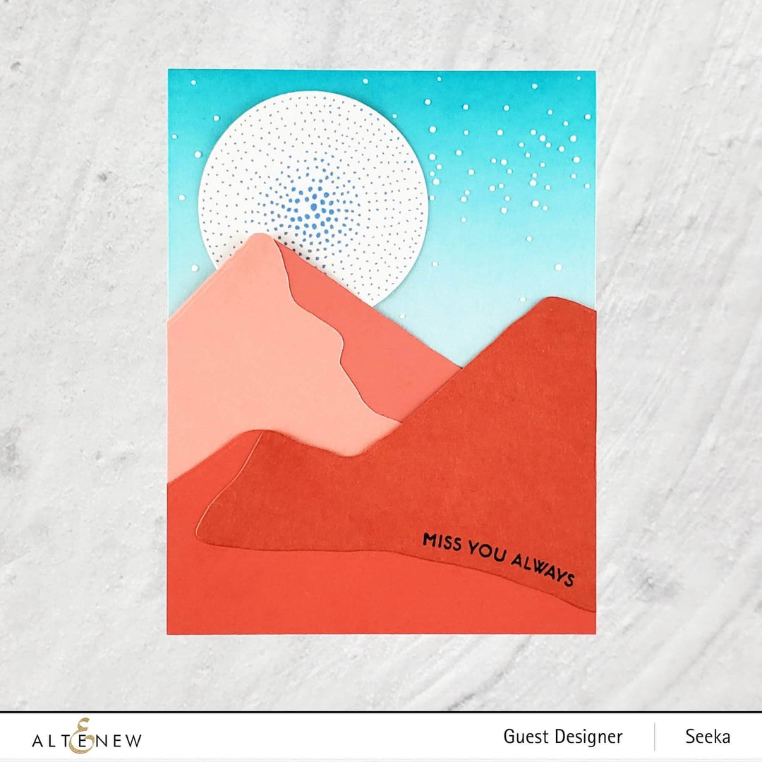 Part A-Glitz Art Craft Co.,LTD Dies Mountain Builder Die Set