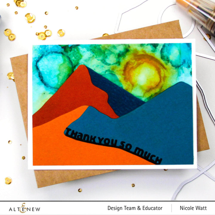 Part A-Glitz Art Craft Co.,LTD Dies Mountain Builder Die Set