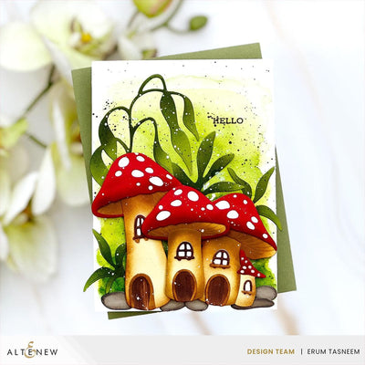 Mushroom Cottage Layering Die Set