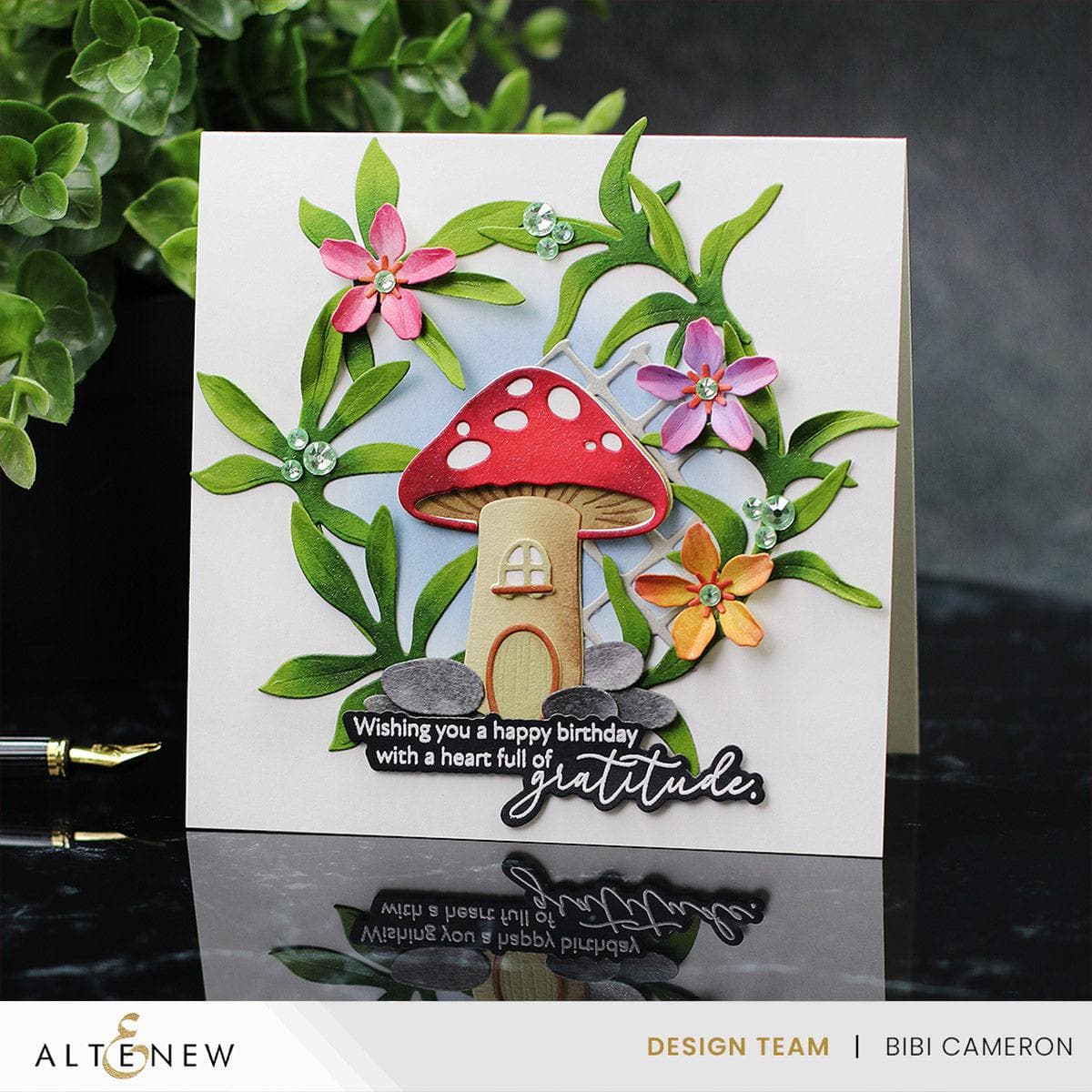 Mushroom Cottage Layering Die Set