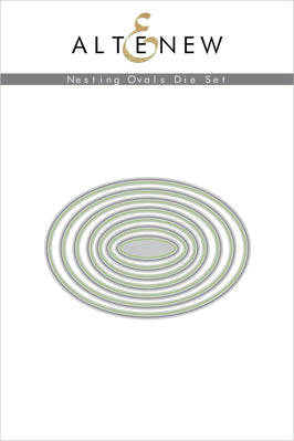 Part A-Glitz Art Craft Co.,LTD Dies Nesting Ovals Die Set