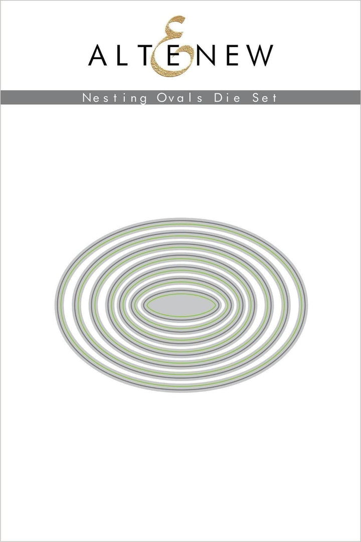 Part A-Glitz Art Craft Co.,LTD Dies Nesting Ovals Die Set
