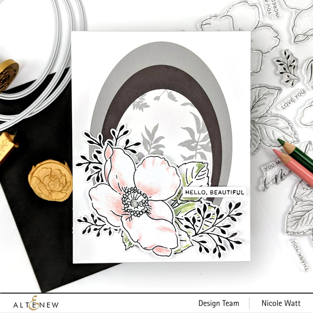 Part A-Glitz Art Craft Co.,LTD Dies Nesting Ovals Die Set