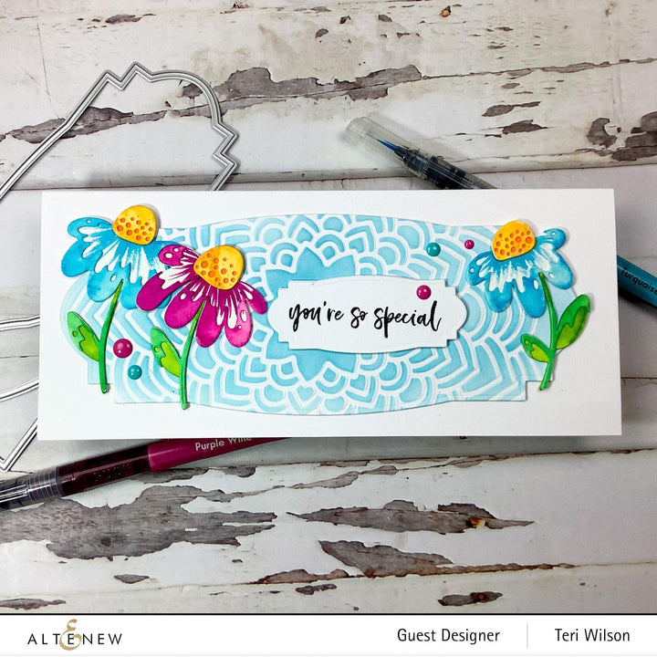 Part A-Glitz Art Craft Co.,LTD Dies Nesting Slim Labels Die Set