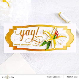 Part A-Glitz Art Craft Co.,LTD Dies Nesting Slim Labels Die Set