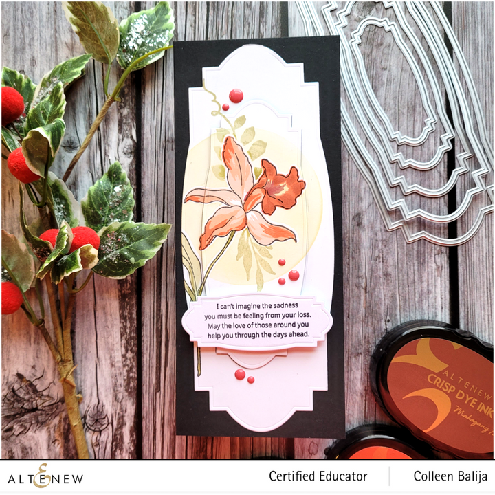 Part A-Glitz Art Craft Co.,LTD Dies Nesting Slim Labels Die Set