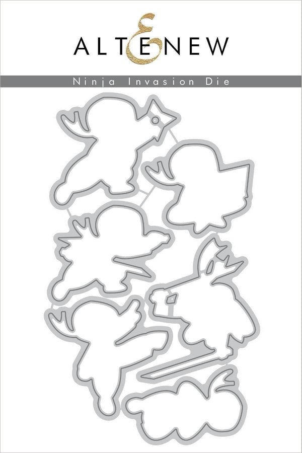 Part A-Glitz Art Craft Co.,LTD Dies Ninja Invasion Die Set