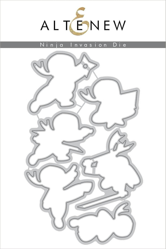 Part A-Glitz Art Craft Co.,LTD Dies Ninja Invasion Die Set