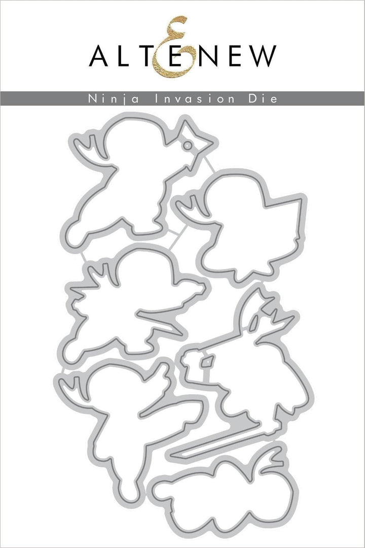Part A-Glitz Art Craft Co.,LTD Dies Ninja Invasion Die Set