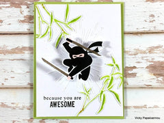 Part A-Glitz Art Craft Co.,LTD Dies Ninja Invasion Die Set