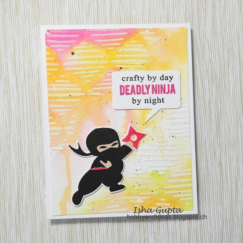 Part A-Glitz Art Craft Co.,LTD Dies Ninja Invasion Die Set