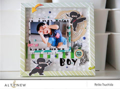 Part A-Glitz Art Craft Co.,LTD Dies Ninja Invasion Die Set