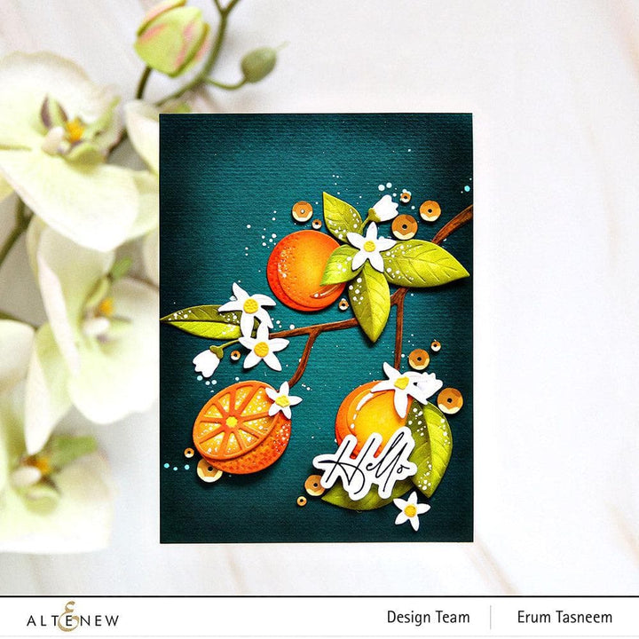 Part A-Glitz Art Craft Co.,LTD Dies Orange Blossom Die Set