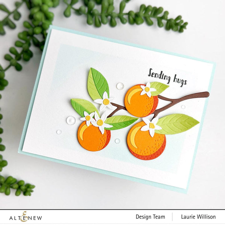 Part A-Glitz Art Craft Co.,LTD Dies Orange Blossom Die Set