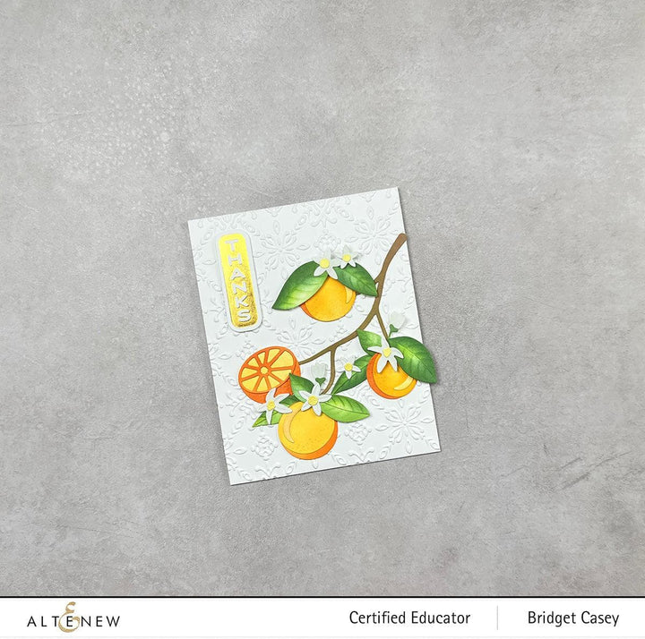 Part A-Glitz Art Craft Co.,LTD Dies Orange Blossom Die Set