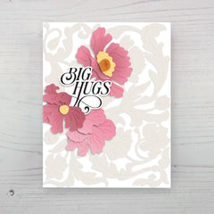 Ornamental Poppies Layering Die Set