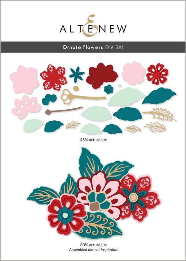 Part A-Glitz Art Craft Co.,LTD Dies Ornate Flowers Die Set