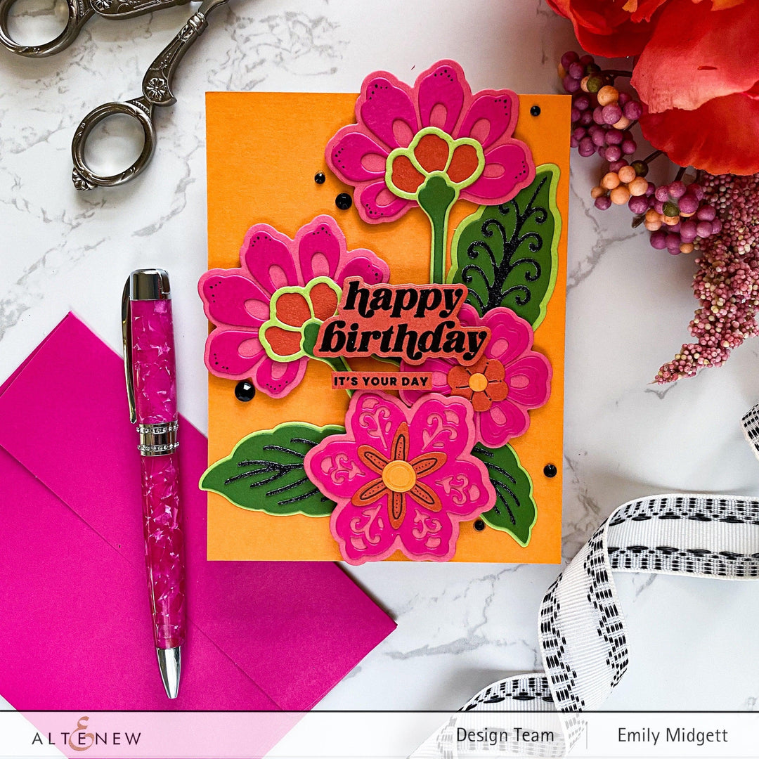 Part A-Glitz Art Craft Co.,LTD Dies Ornate Flowers Die Set