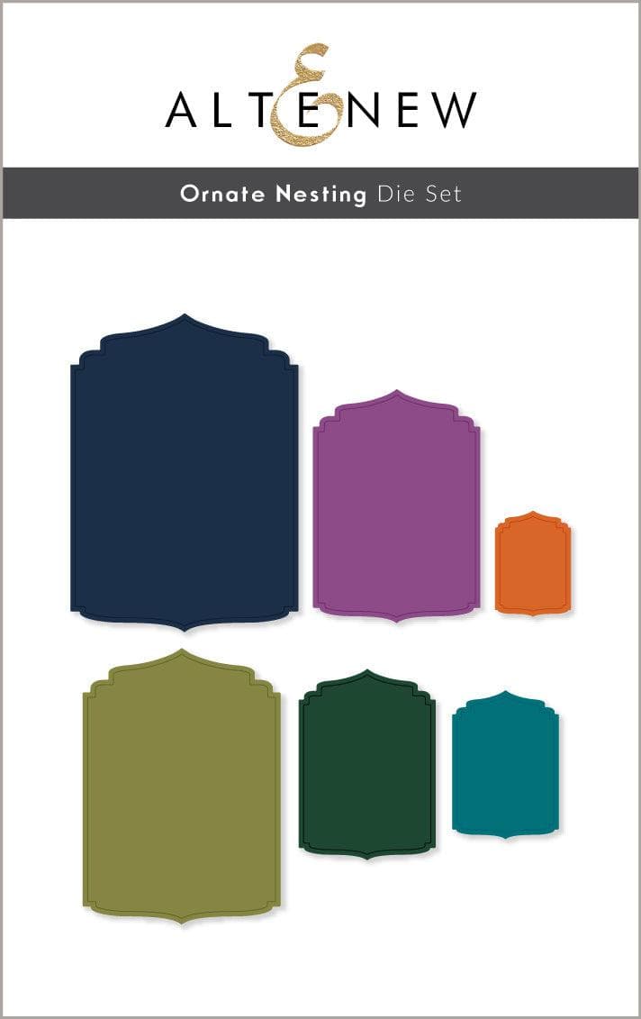 Part A-Glitz Art Craft Co.,LTD Dies Ornate Nesting Die Set