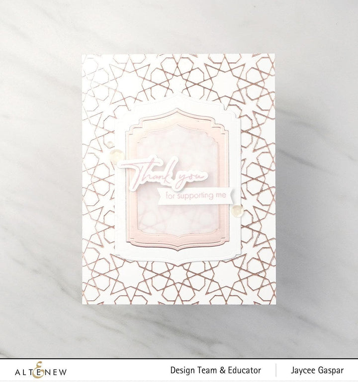 Part A-Glitz Art Craft Co.,LTD Dies Ornate Nesting Die Set