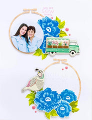 Part A-Glitz Art Craft Co.,LTD Dies Oval Embroidery Hoop Die Set