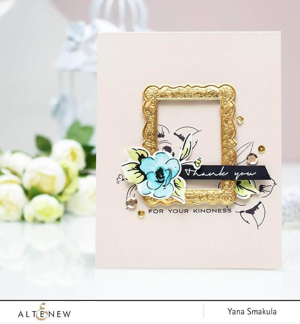 Part A-Glitz Art Craft Co.,LTD Dies Painted Flowers Die Set