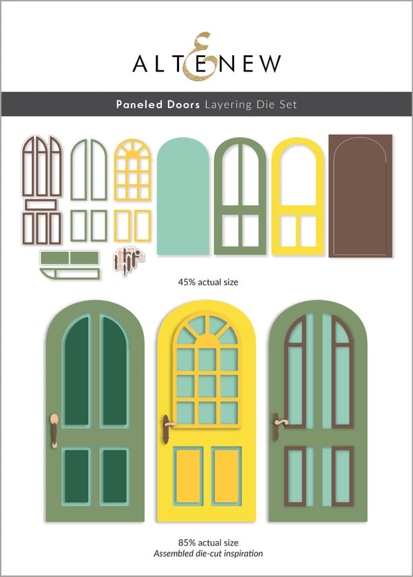 Paneled Doors Layering Die Set