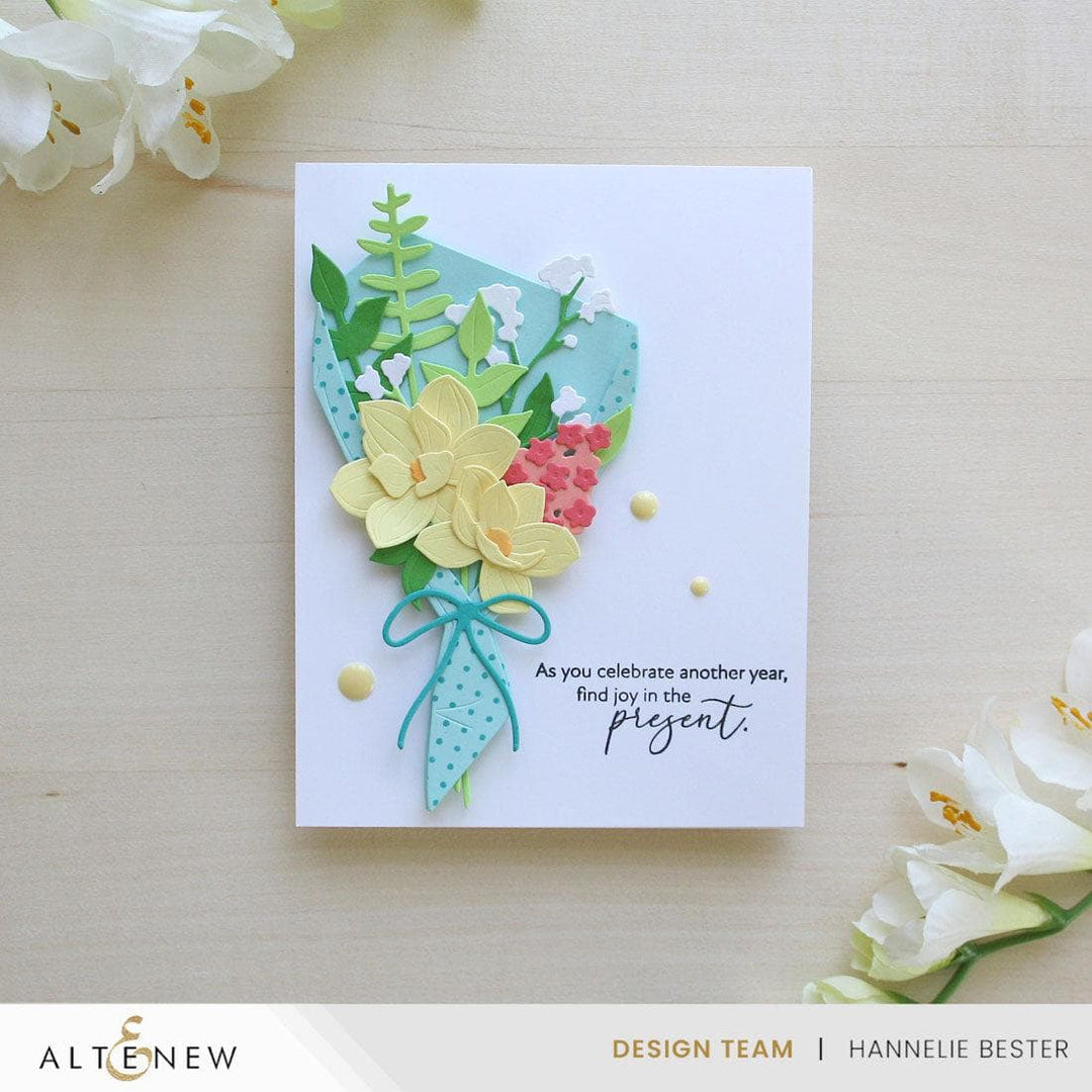 Parchment Bouquet Layering Die Set