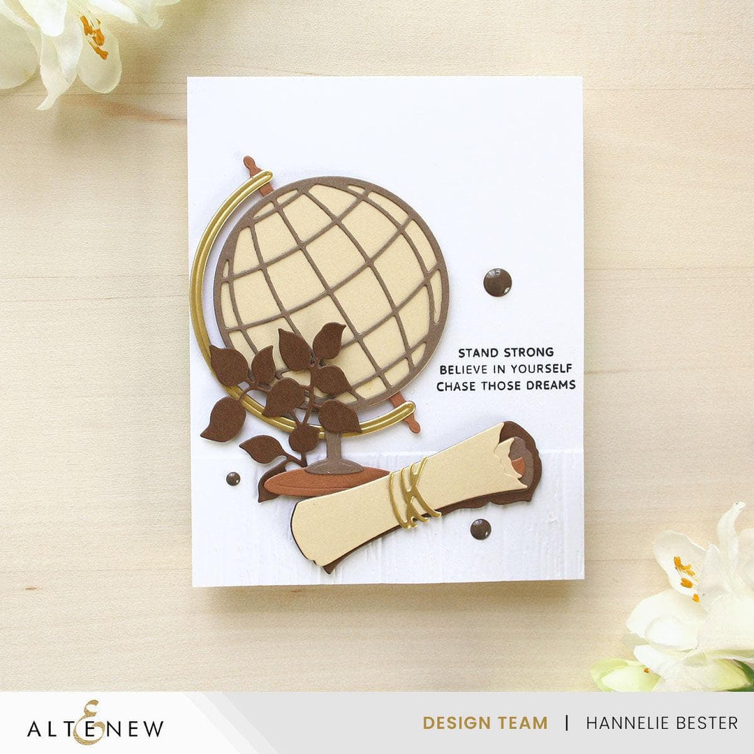 Parchment Scrolls Layering Die Set