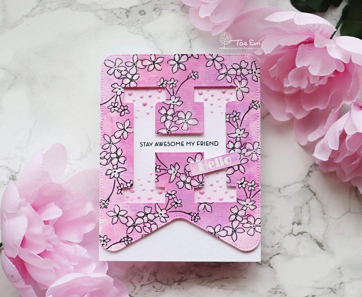 Part A-Glitz Art Craft Co.,LTD Dies Party Banner Die Set