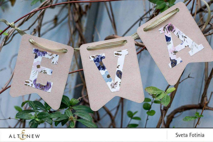 Part A-Glitz Art Craft Co.,LTD Dies Party Banner Die Set