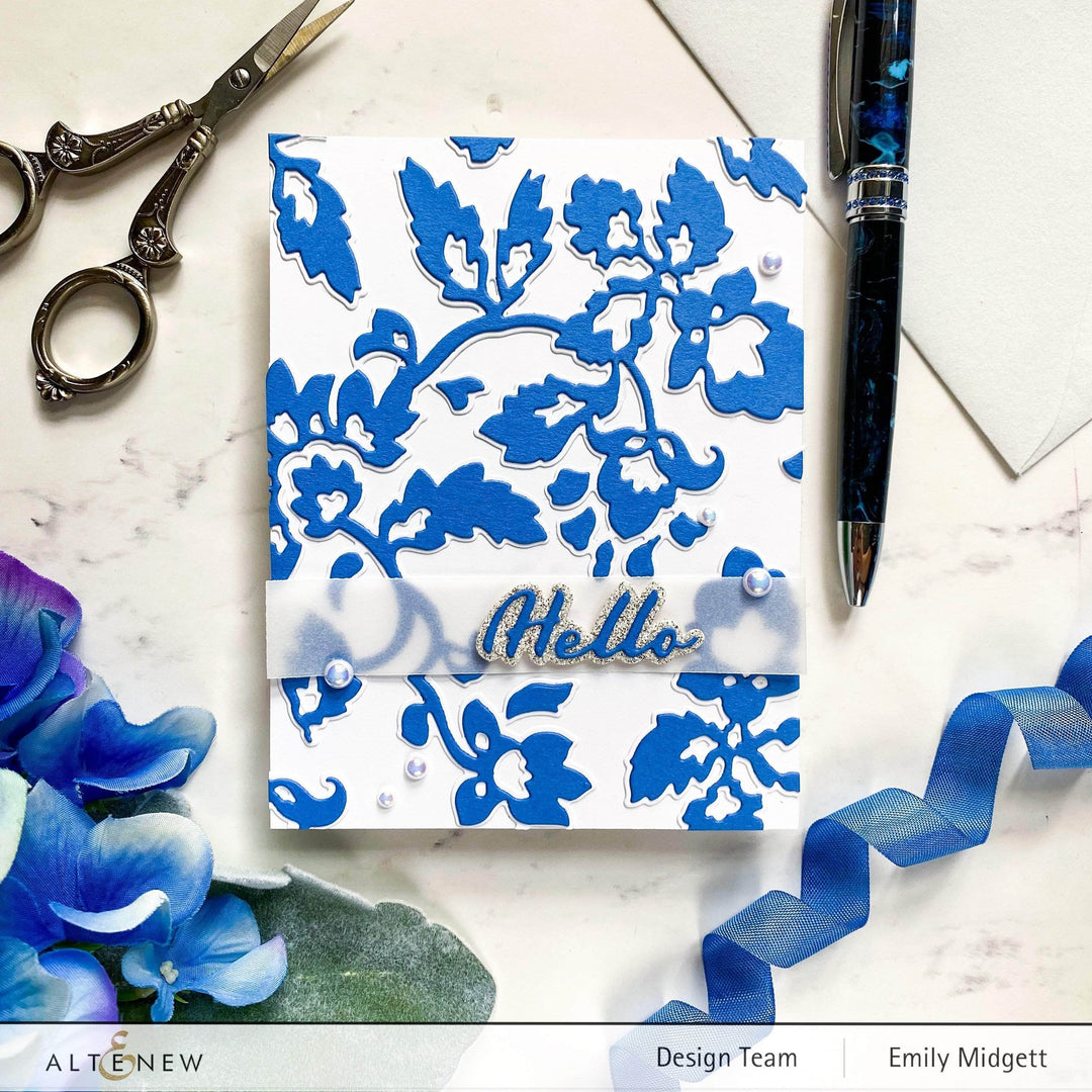 Part A-Glitz Art Craft Co.,LTD Dies Pattern Motif Die Set