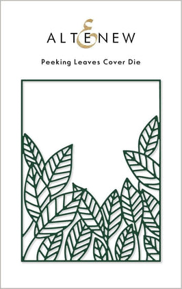Part A-Glitz Art Craft Co.,LTD Dies Peeking Leaves Cover Die