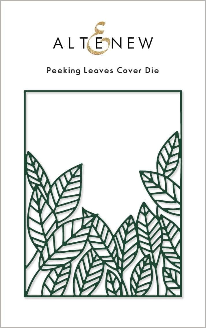 Part A-Glitz Art Craft Co.,LTD Dies Peeking Leaves Cover Die