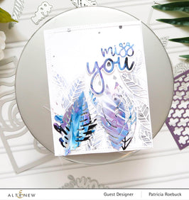 Part A-Glitz Art Craft Co.,LTD Dies Peeking Leaves Cover Die