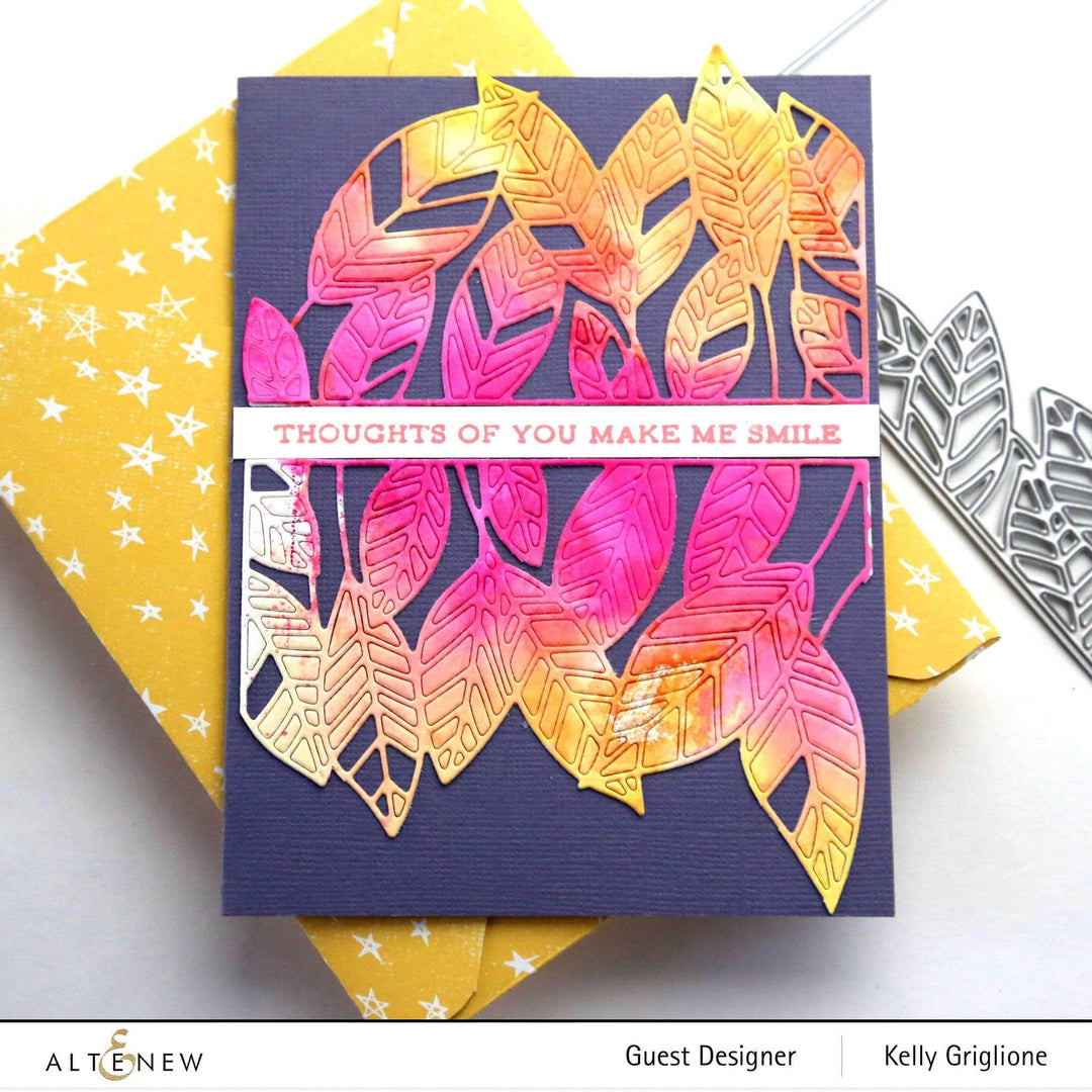 Part A-Glitz Art Craft Co.,LTD Dies Peeking Leaves Cover Die