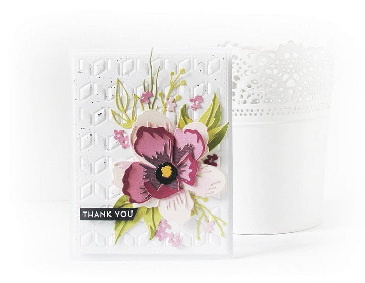 Part A-Glitz Art Craft Co.,LTD Dies Peony Dream 3D Die Set